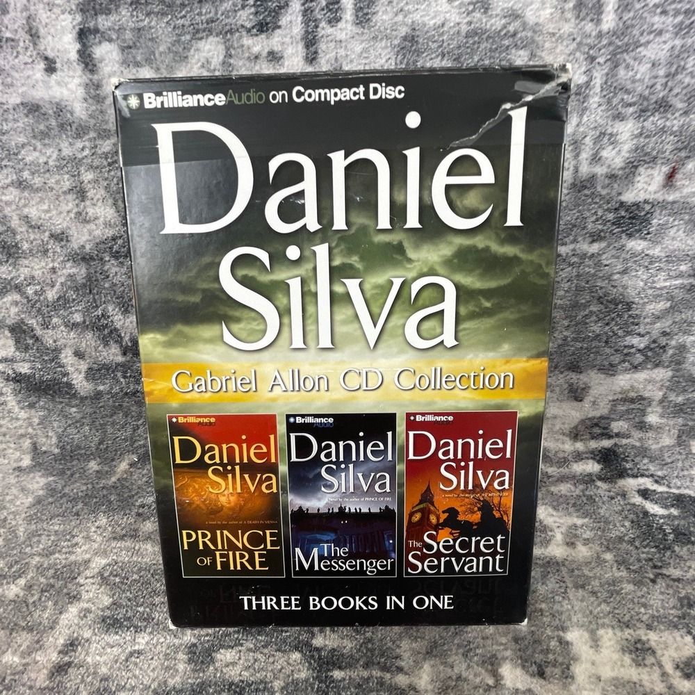 Daniel Silva Gabriel Allon CD Collection‎ Books Prince of Fire Messenger Servant